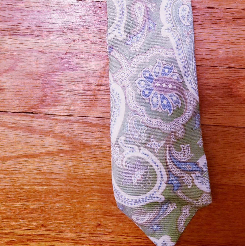 XMIUMBRIA silk & cashmere tie